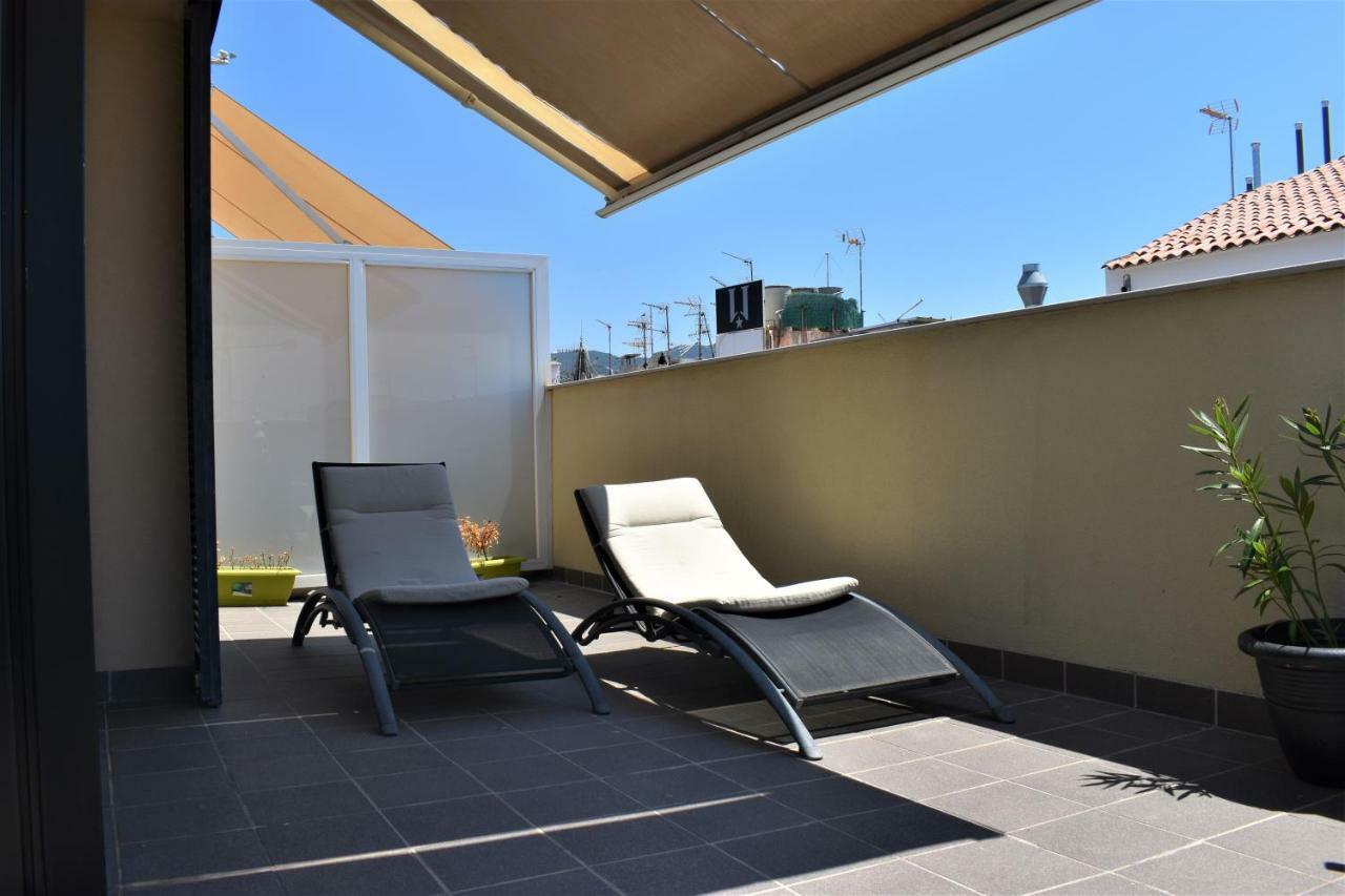 Sunset Penthouse Sitges Apartment Bagian luar foto