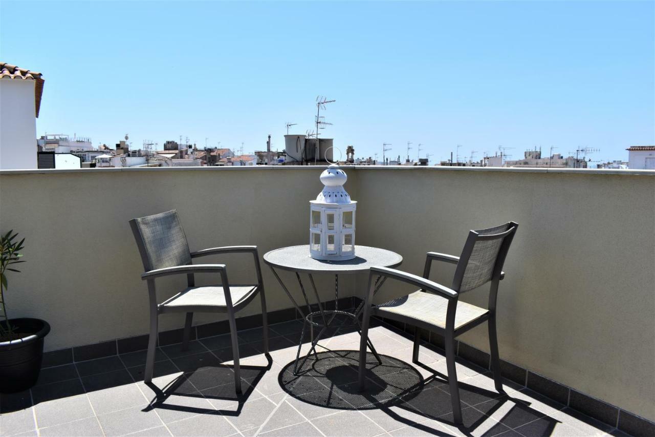 Sunset Penthouse Sitges Apartment Bagian luar foto