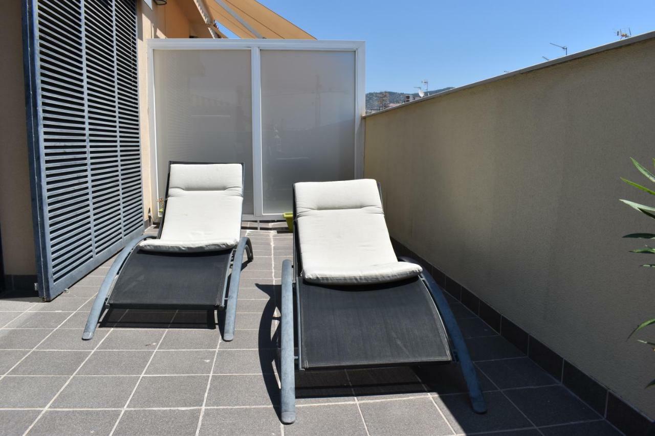 Sunset Penthouse Sitges Apartment Bagian luar foto